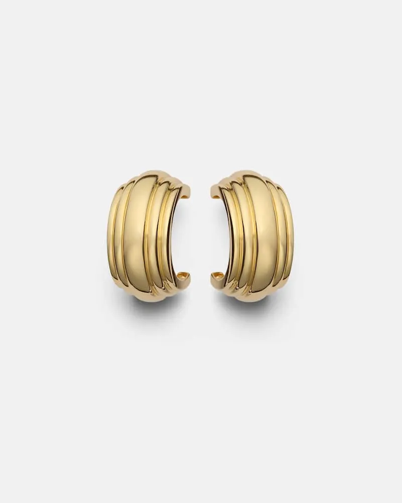 Stone & Strand Ohrringe Serge aus 10kt Gelbgold Gold