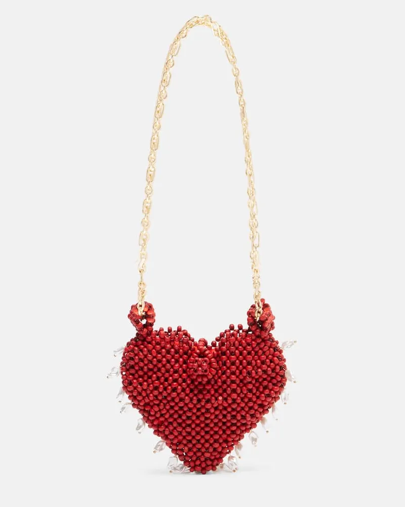 ALEMAIS Alémais Schultertasche Carmelo Mini Rot