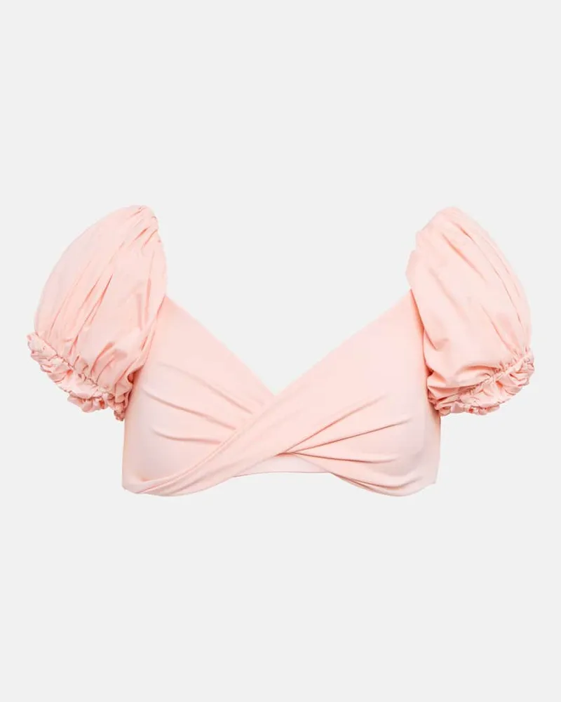 Giambattista Valli Bikini-Oberteil Rosa