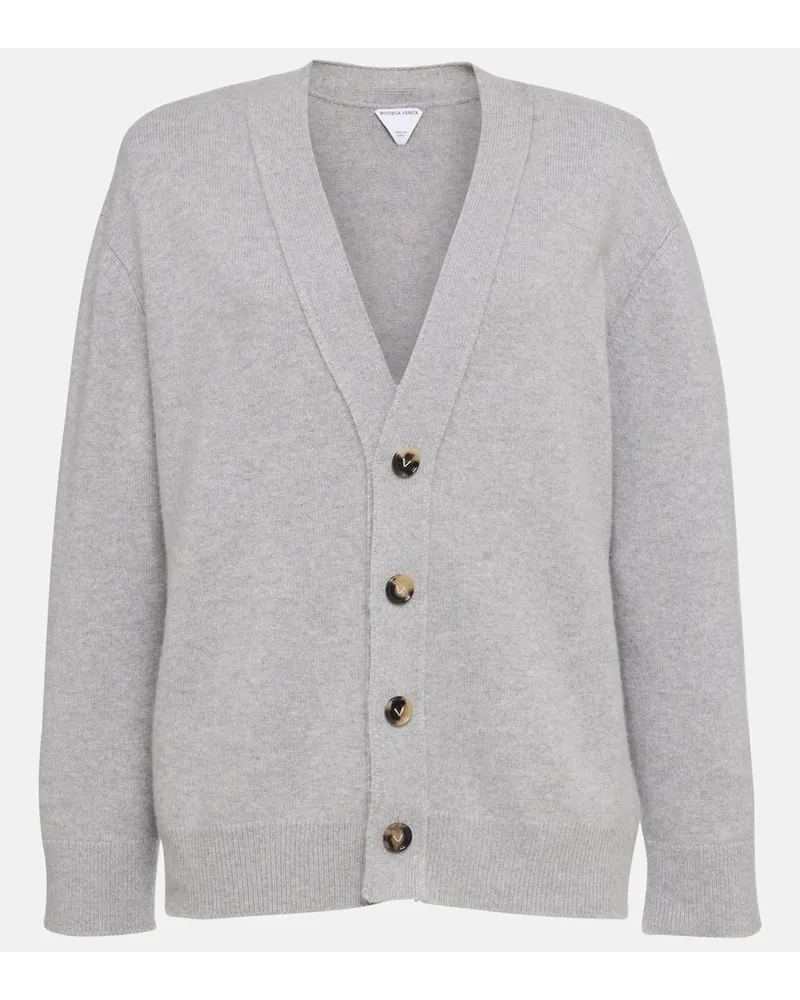 Bottega Veneta Cardigan aus einem Kaschmirgemisch Grau