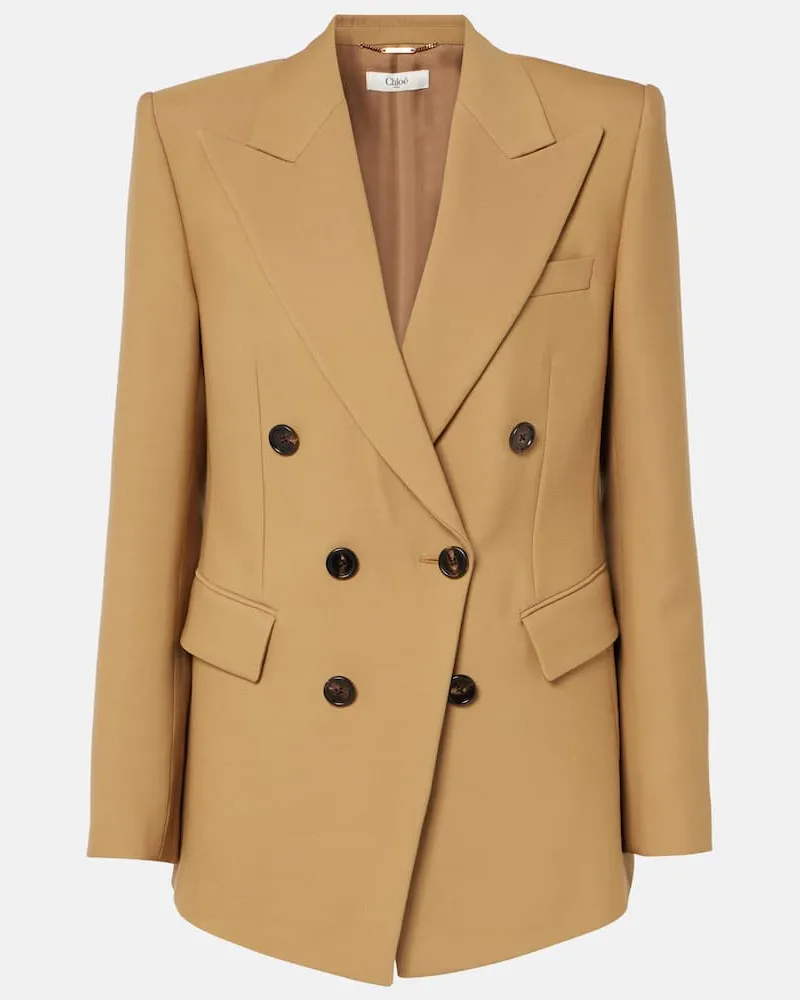 Chloé Chloé Blazer aus Wolle Braun