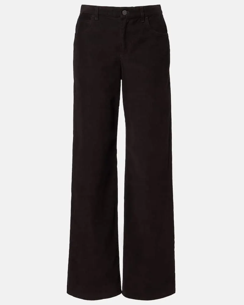 The Row Gerade Hose Eglitta aus Baumwoll-Cord Braun