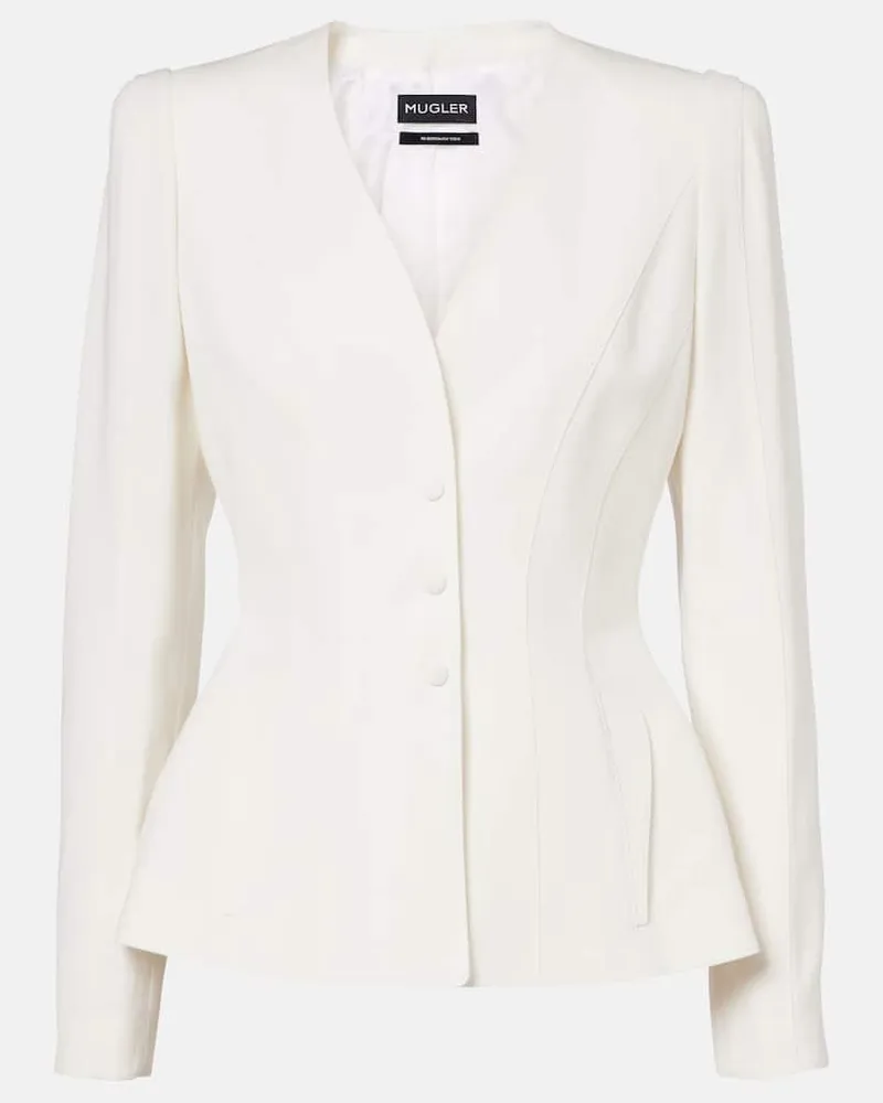 Thierry Mugler Blazer re/edit Weiß