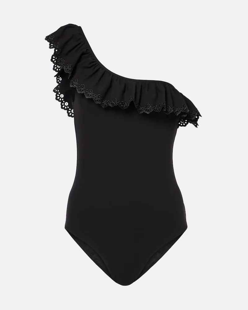 Ulla Johnson Badeanzug Solara Maillot Schwarz