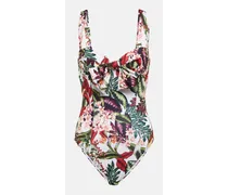 Bedruckter Badeanzug Clara