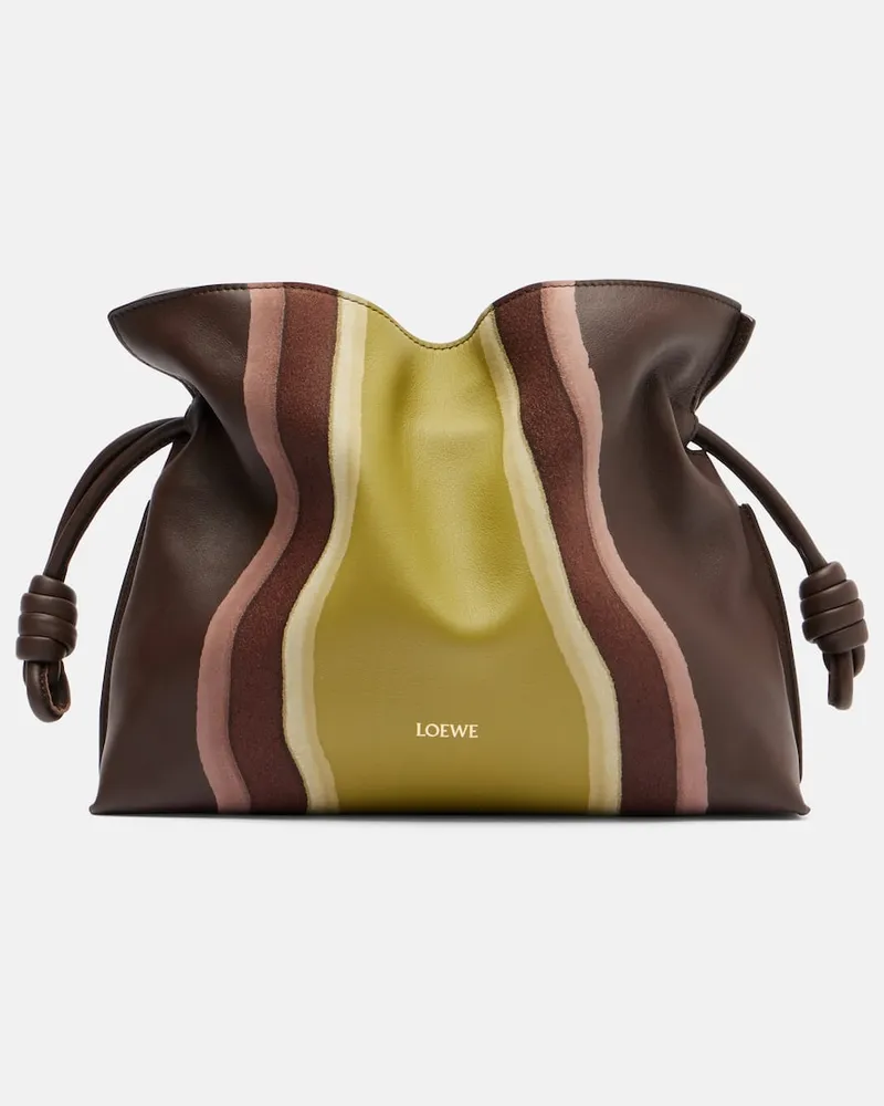 Loewe Clutch Flamenco Landscape Medium Multicolor