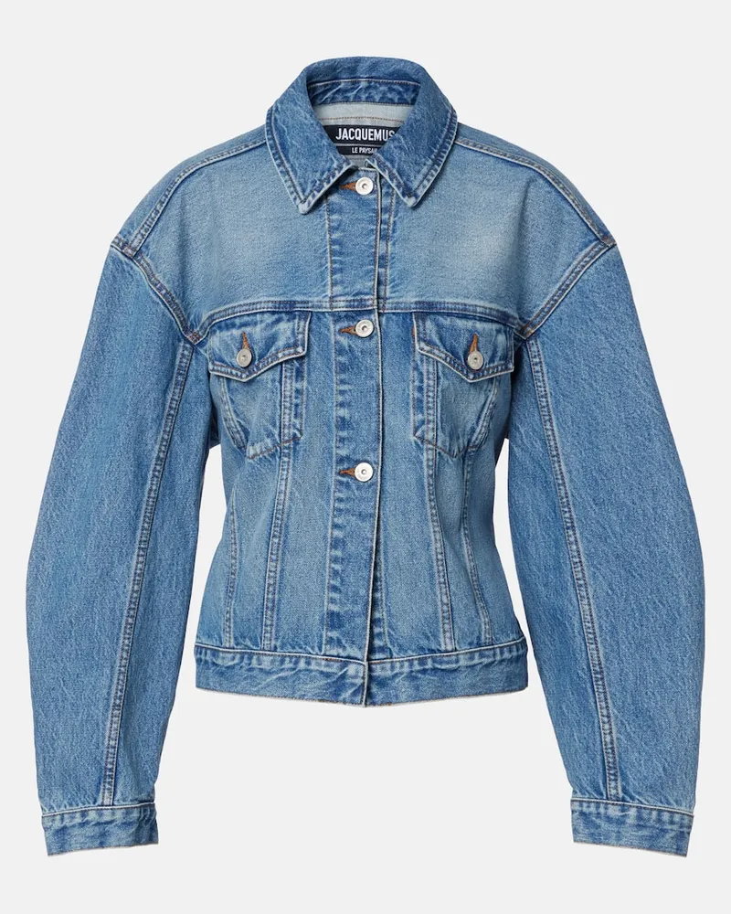 Jacquemus Jeansjacke Blau