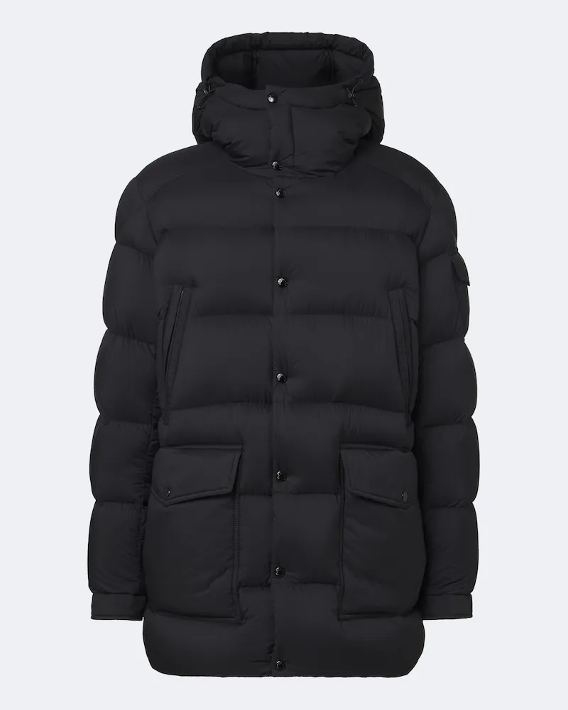 Moncler Daunenmantel Bretagne Schwarz