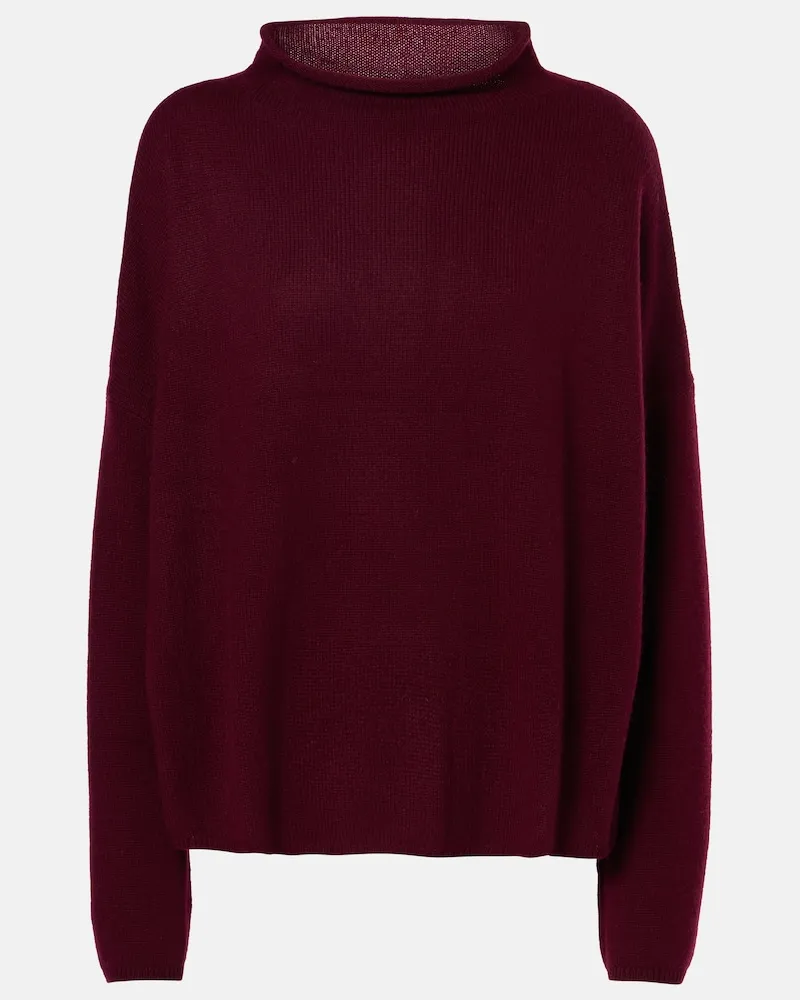 Lisa Yang Pullover Sandy aus Kaschmir Violett