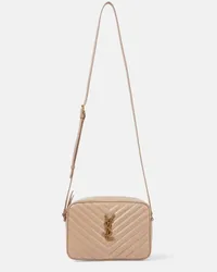 Saint Laurent Schultertasche Lou aus Leder Pink