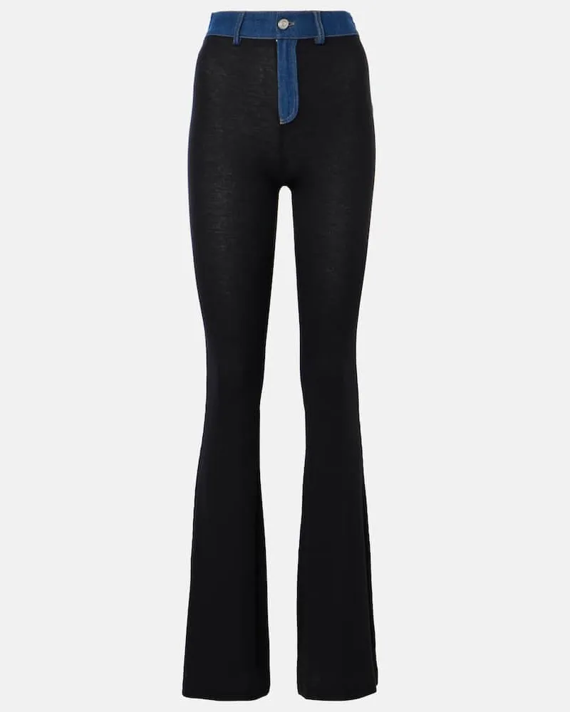 COPERNI High-Rise Schlaghose mit Denim Schwarz