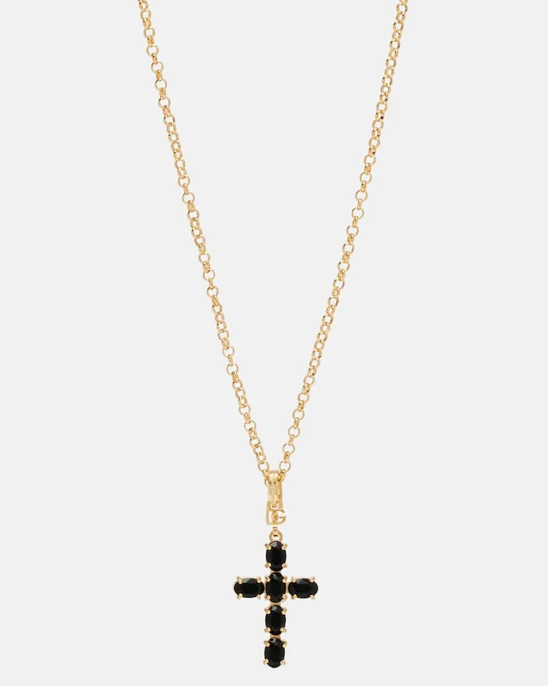 Dolce & Gabbana Halskette Cross Gold