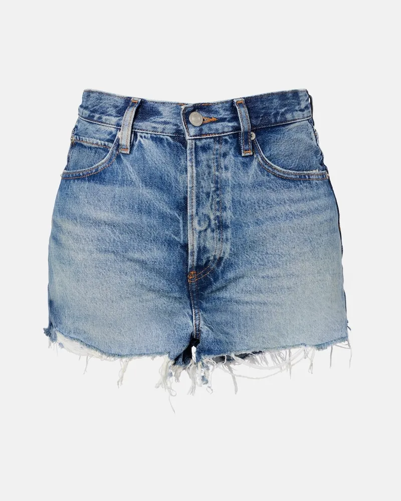 Frame Denim Jeansshorts The Dare Blau