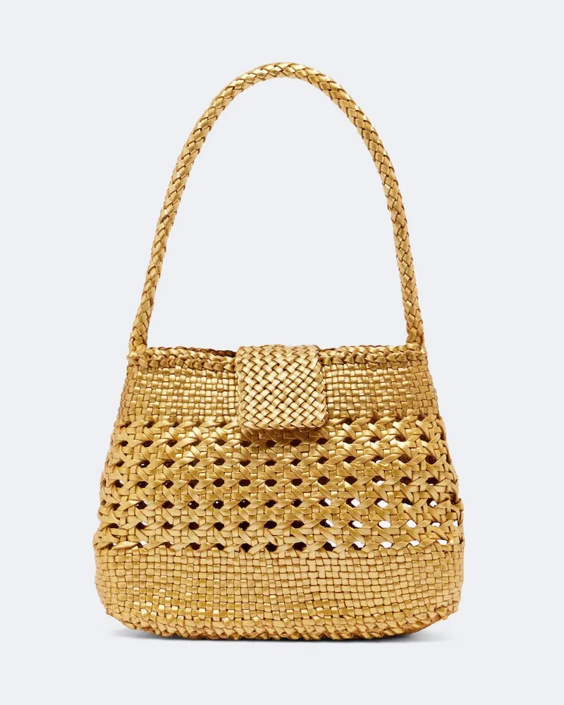RIXO X Dragon Diffusion Schultertasche Amoria Gold