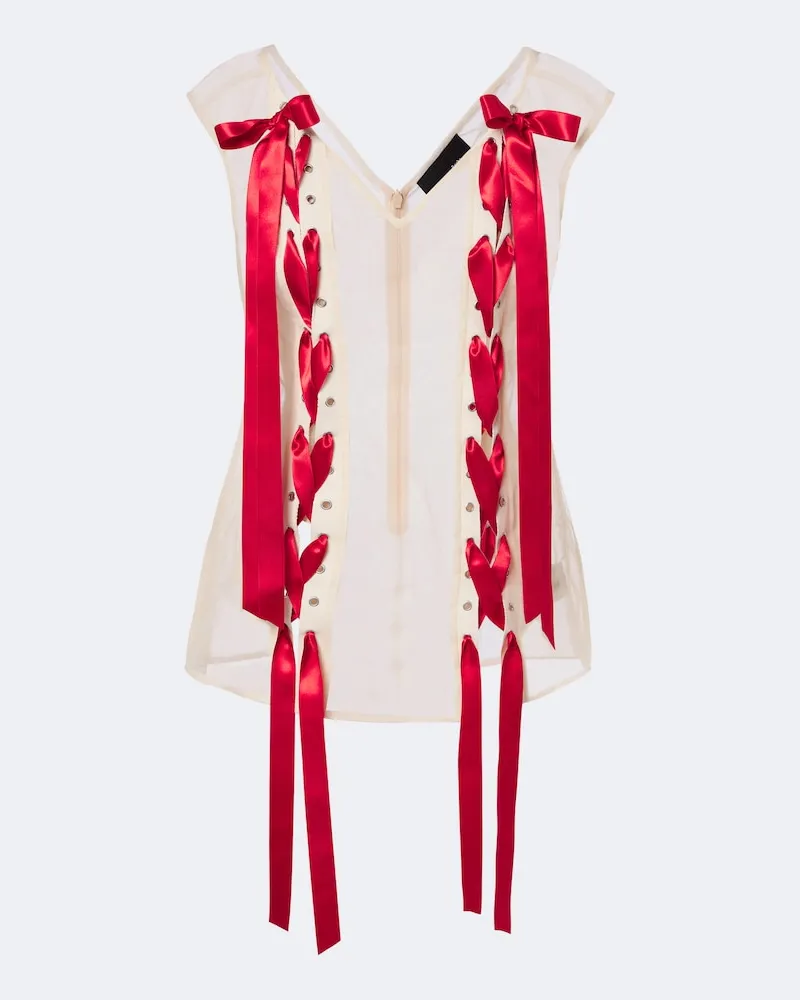 Simone Rocha Top Unraveling Rot