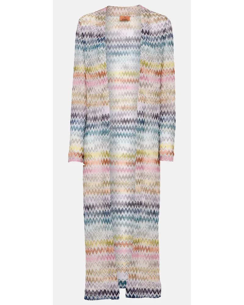 Missoni Cardigan aus Haekelstrick Multicolor