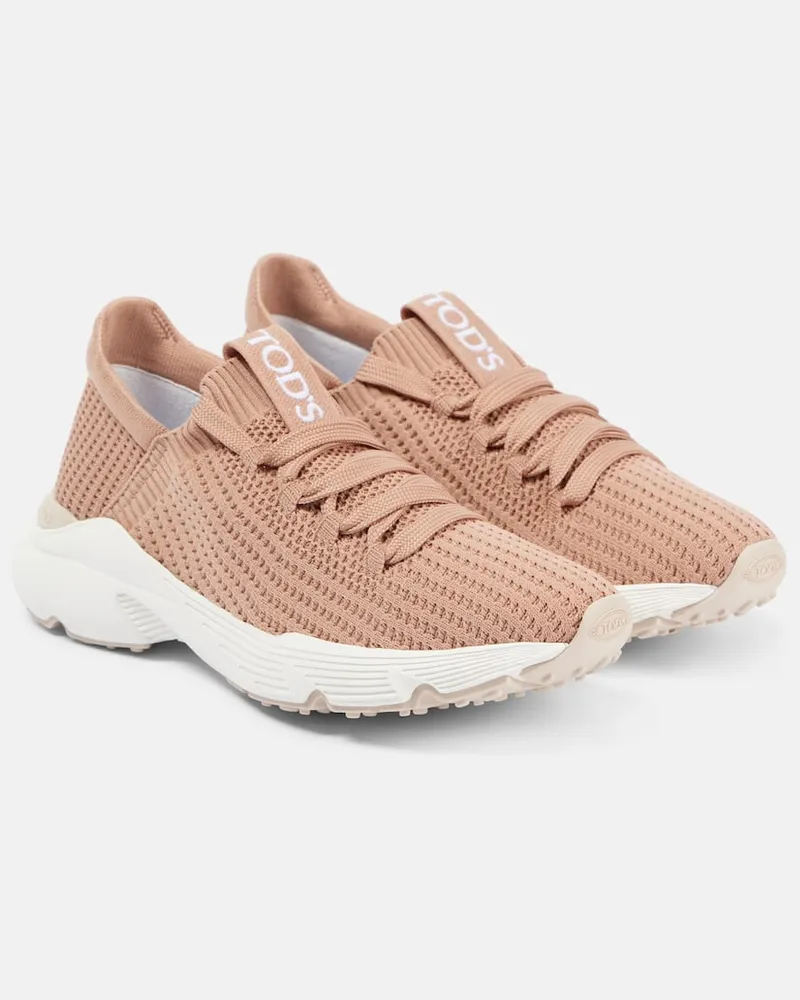 TOD'S Sneakers aus Strick Neutral