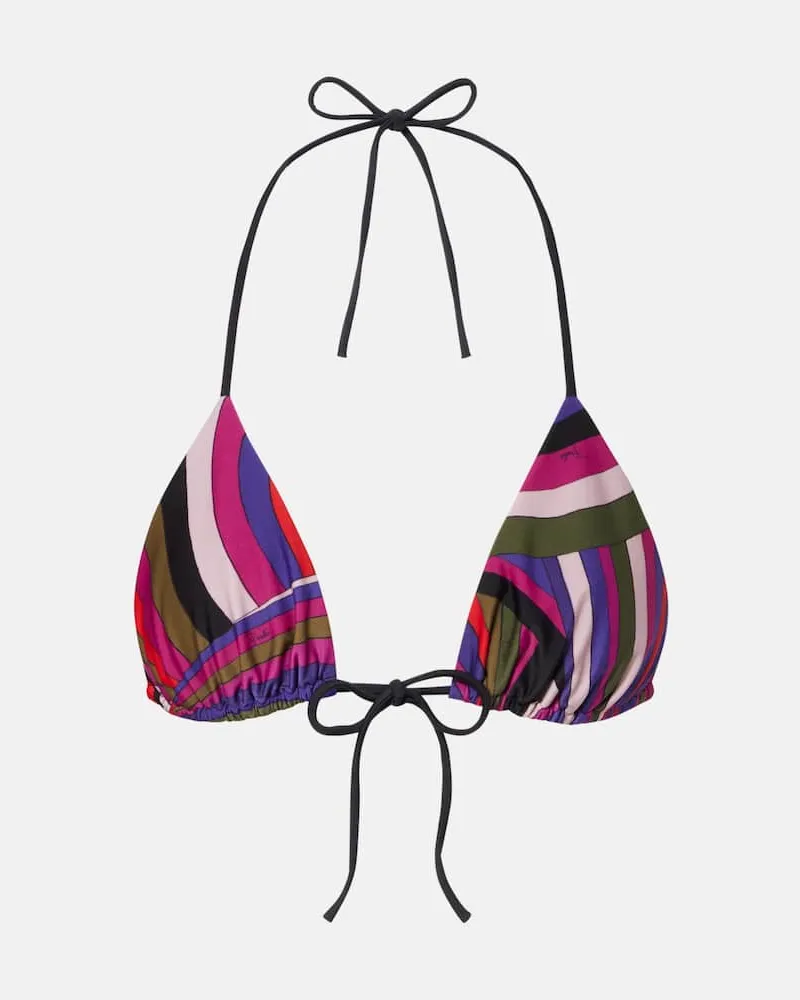 Emilio Pucci Bikini-Oberteil Iride Multicolor