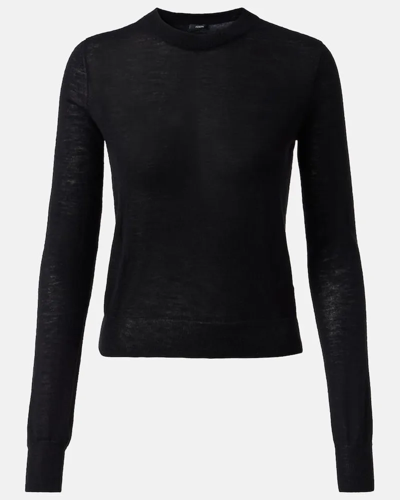 Joseph Pullover Cashair aus Kaschmir Schwarz