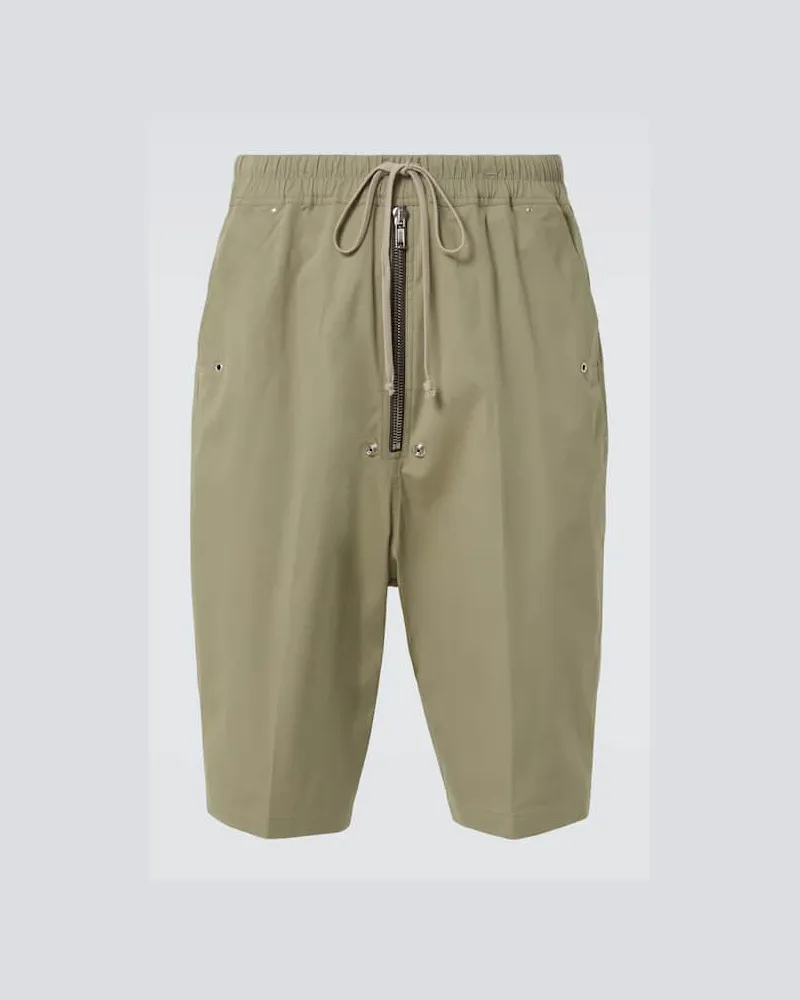 Rick Owens Bermuda-Shorts Bela Pods aus Popeline Nude