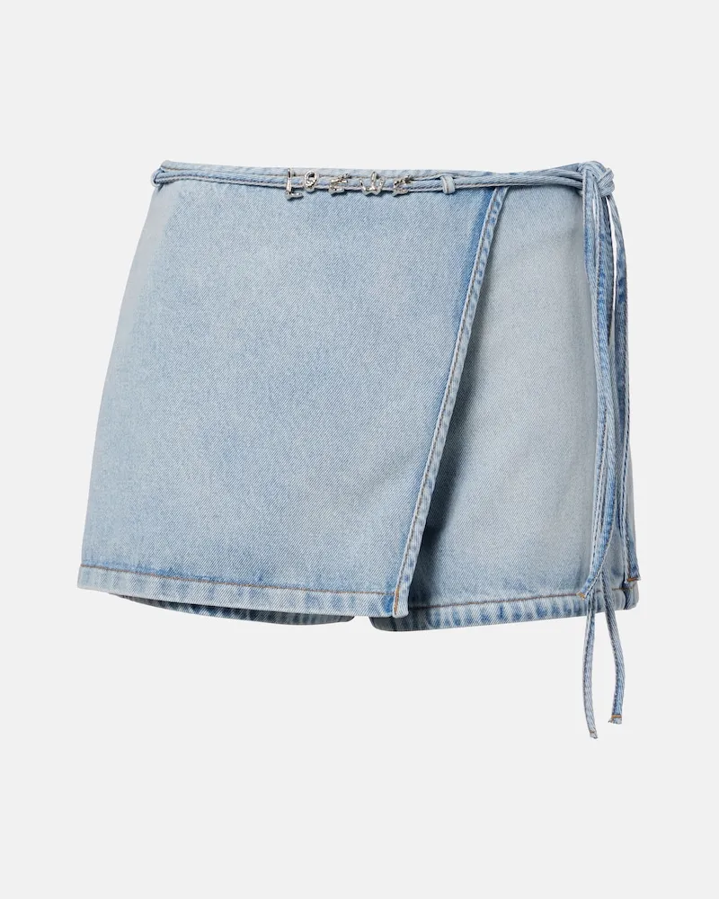 Loewe Paula‘s Ibiza Skort aus Denim Blau