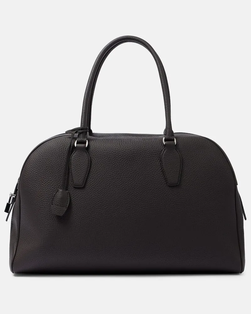 The Row Tote India 15.75 aus Leder Braun
