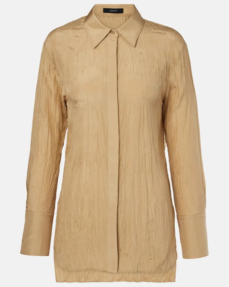 Joseph Bluse Bold aus Seide Nude