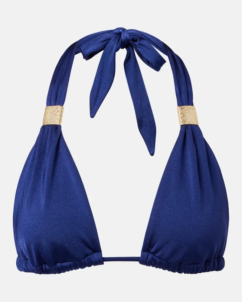 Heidi Klein Bikini-Oberteil Beau Soleil Blau