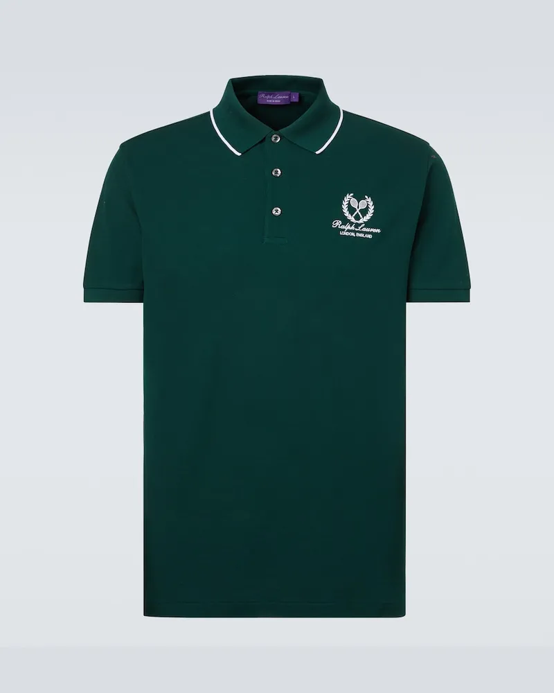 Ralph Lauren Polohemd aus Baumwoll-Piqué Grün