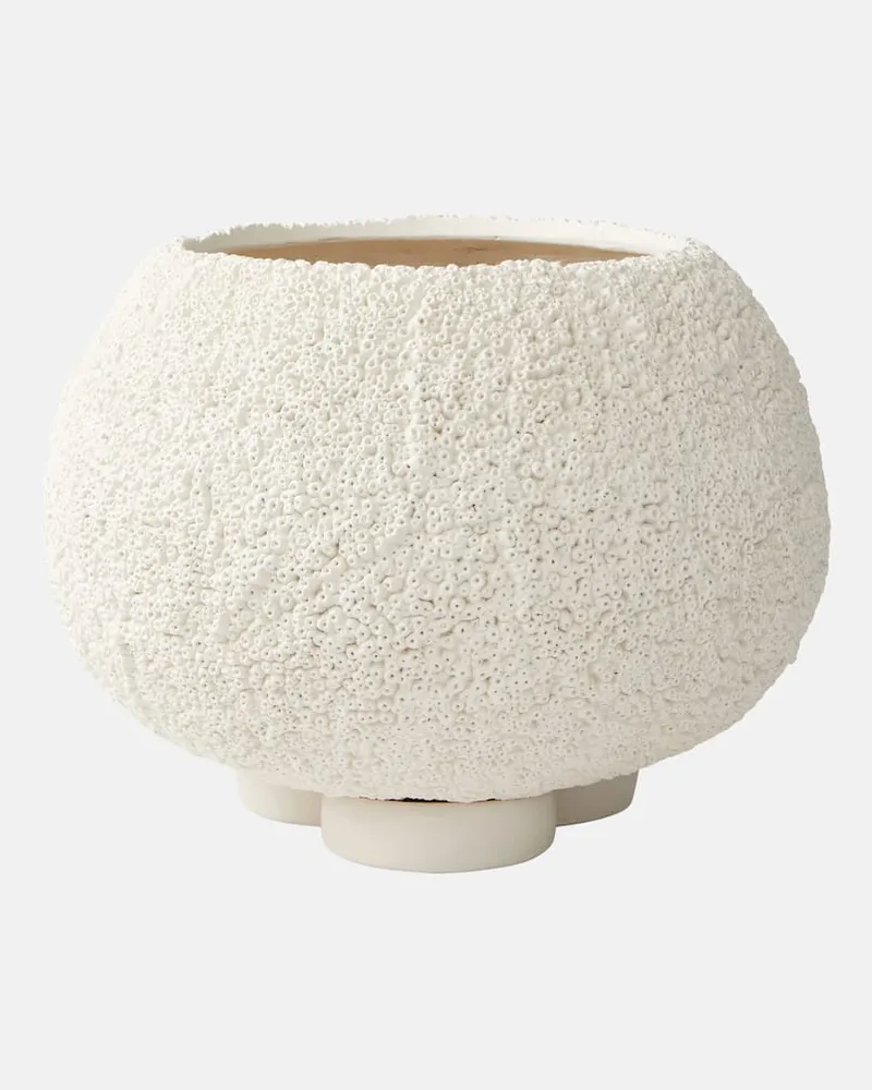 101 Copenhagen Pflanztopf Urchin Medium Weiß