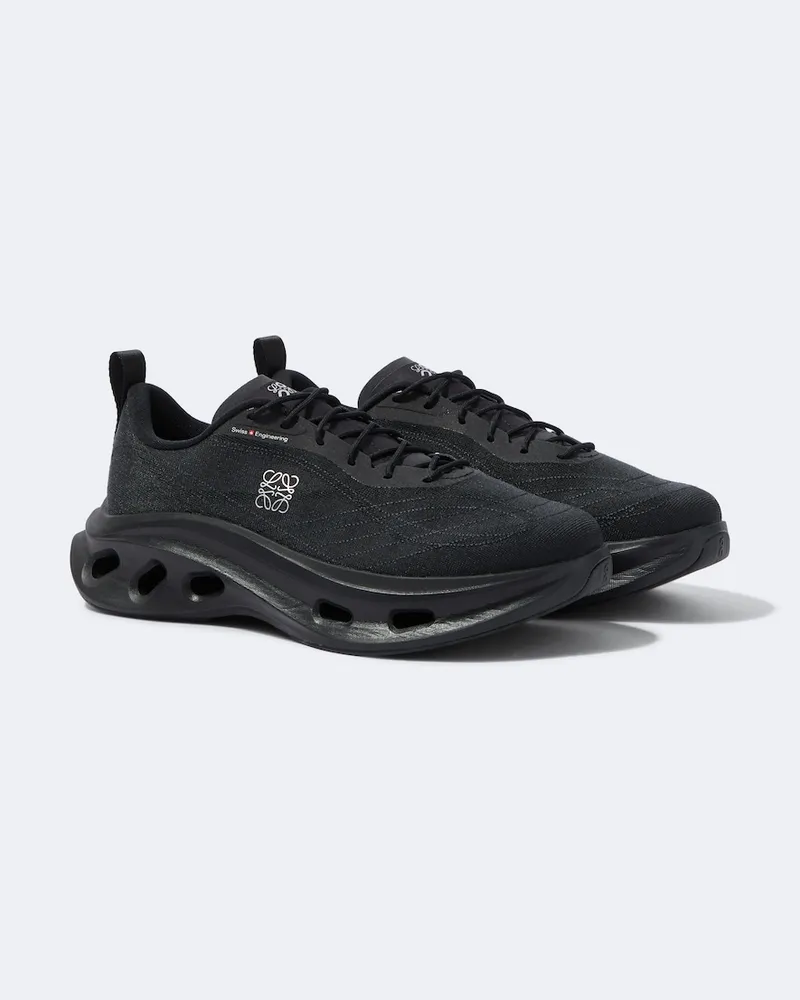 Loewe X On Laufschuhe Cloudtilt Prem Schwarz
