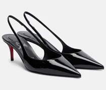 Slingback-Pumps Miss Z 60 aus Lackleder