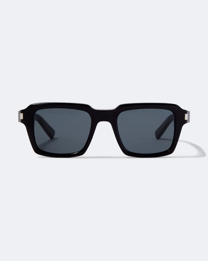 Saint Laurent Eckige Sonnenbrille SL 947 Schwarz