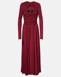 Giambattista Valli Robe aus Jersey Rot