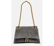 Schultertasche Crush Medium aus Leder