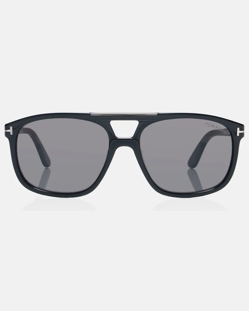 Tom Ford Aviator-Sonnenbrille Brianna Schwarz