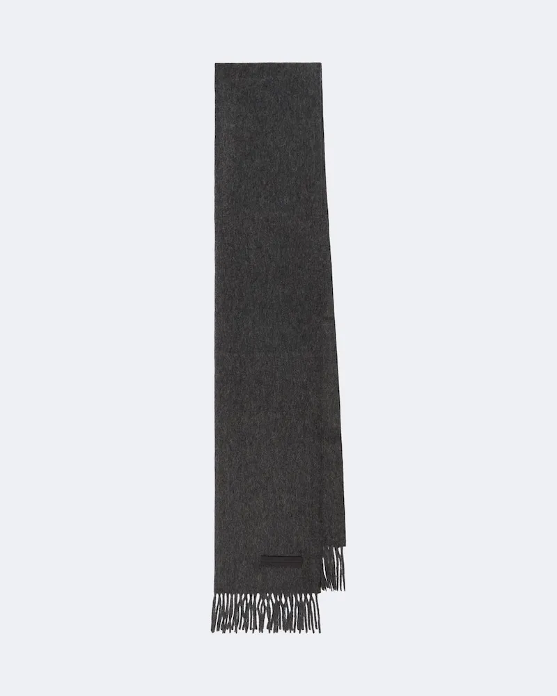 Ermenegildo Zegna Schal aus Kaschmir Grau