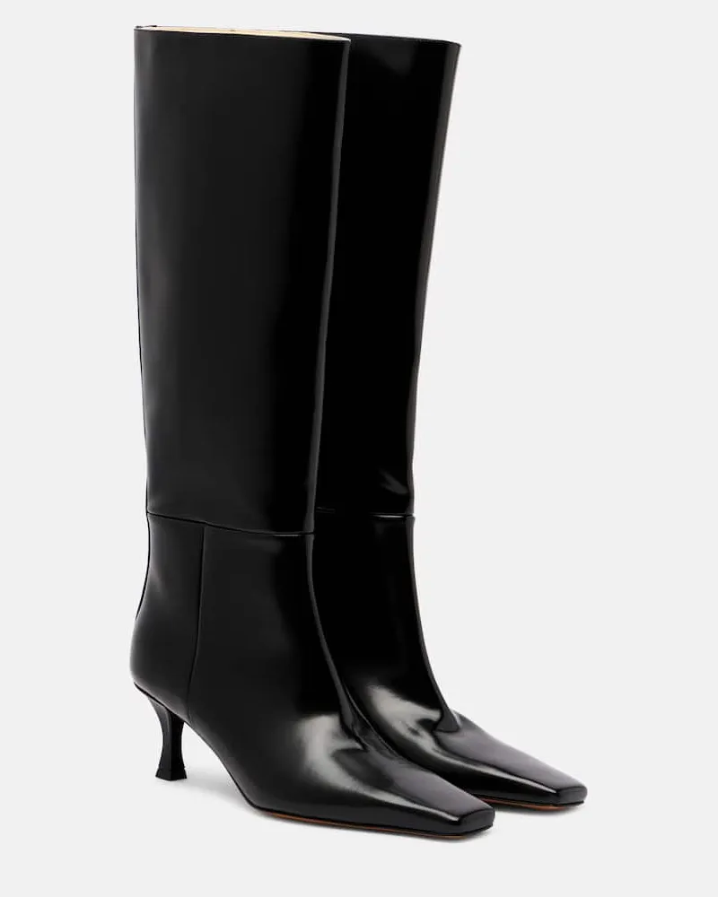 Proenza Schouler Stiefel aus Leder Schwarz