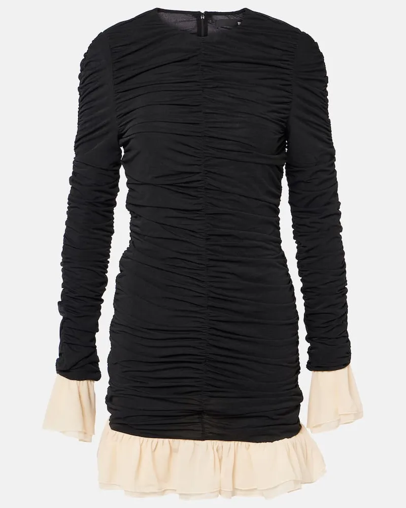 ROTATE Birger Christensen Minikleid Schwarz