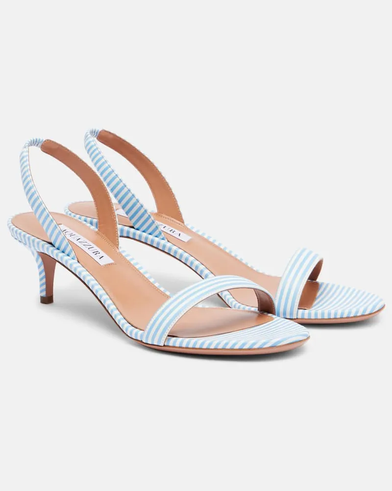 Aquazzura Sandalen So Nude 50 Blau