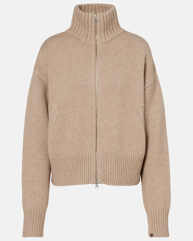 extreme cashmere Cardigan Xtra Fab aus Kaschmir Beige
