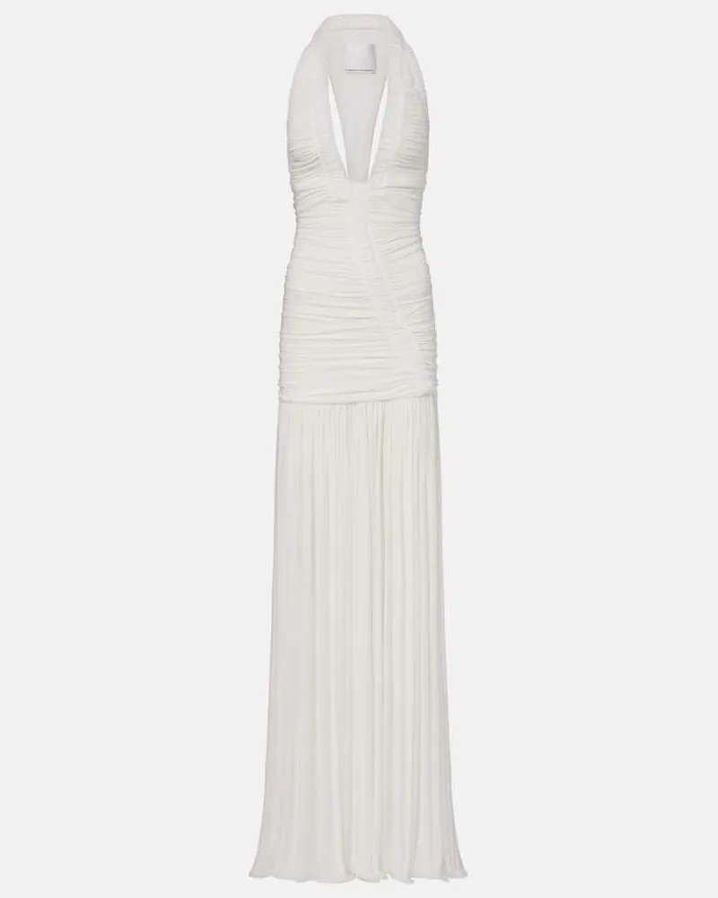 Christopher Esber Bridal Robe Orion Weiß