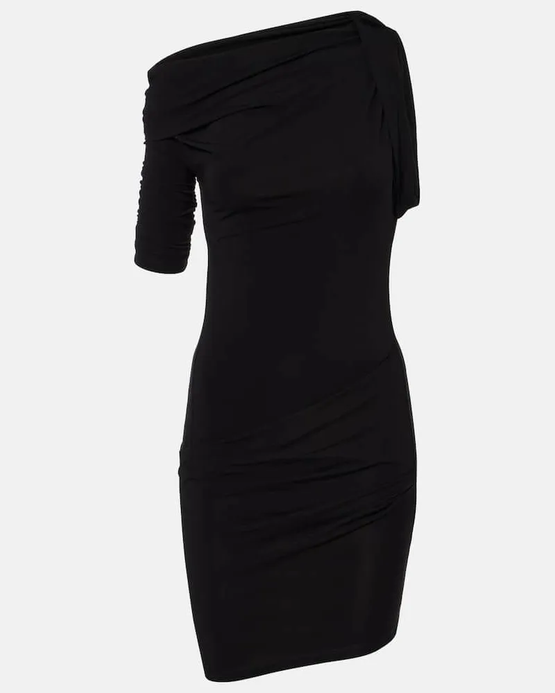 Jacquemus Minikleid aus Jersey Schwarz