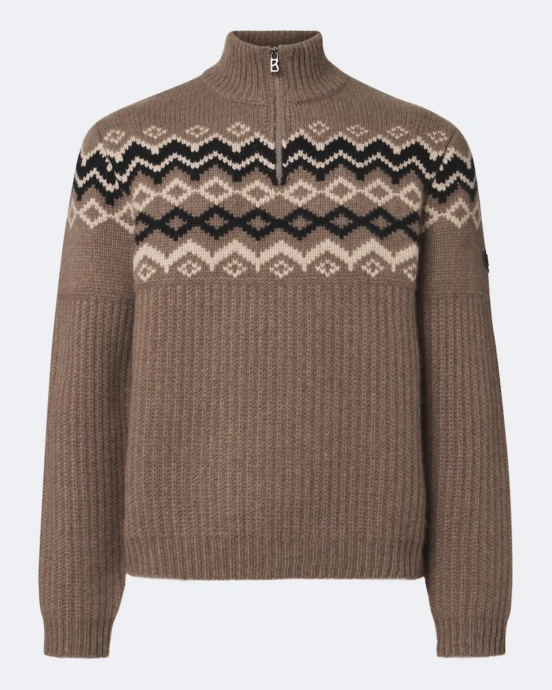 Bogner Pullover Ludi aus Kaschmir Braun