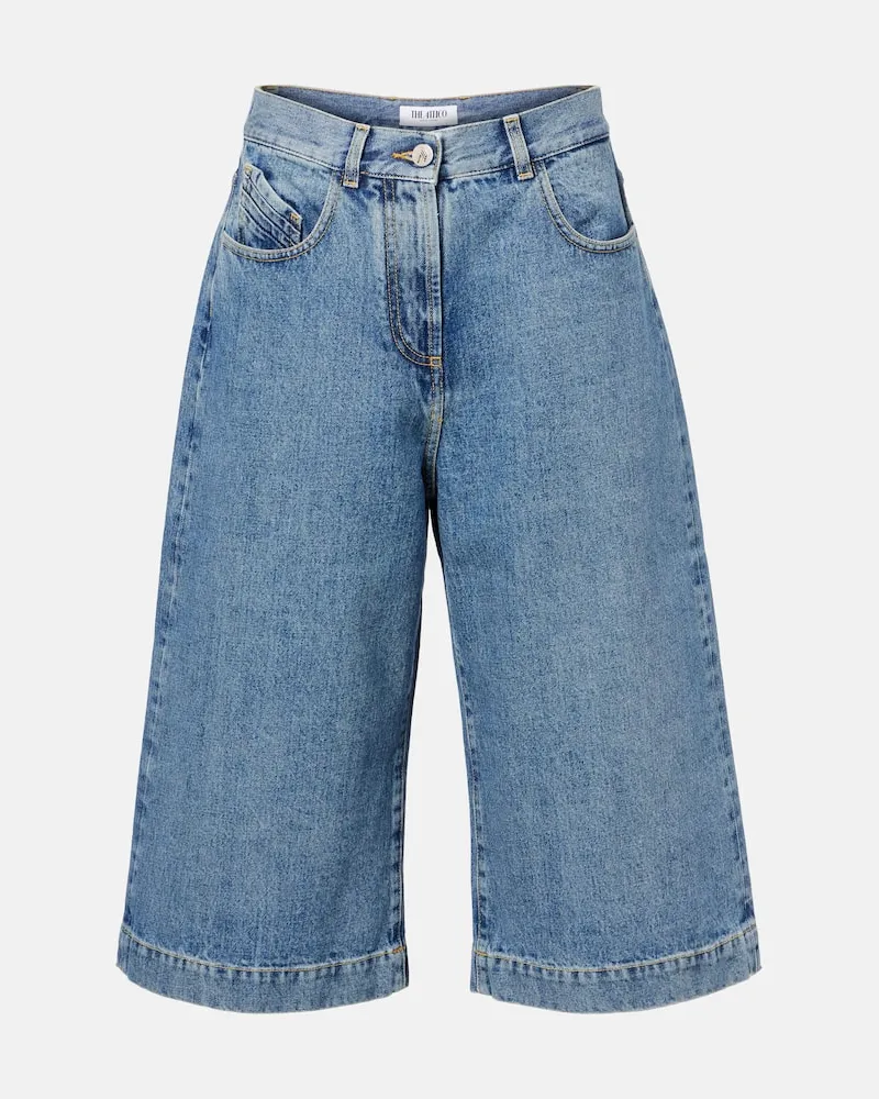 ATTICO Bermuda-Shorts aus Denim Blau