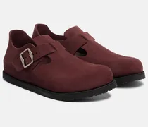 Slip-Ons London aus Veloursleder