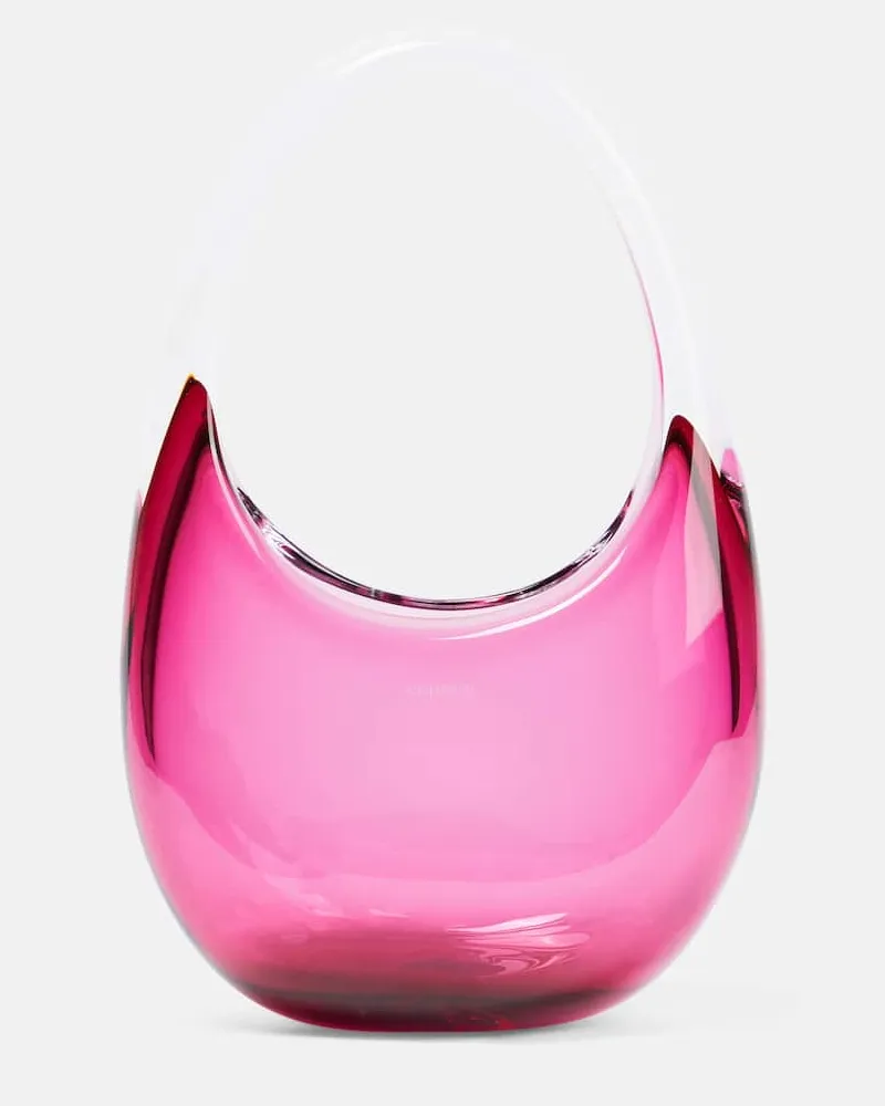 COPERNI Schultertasche Swipe Mini aus Glas Rosa
