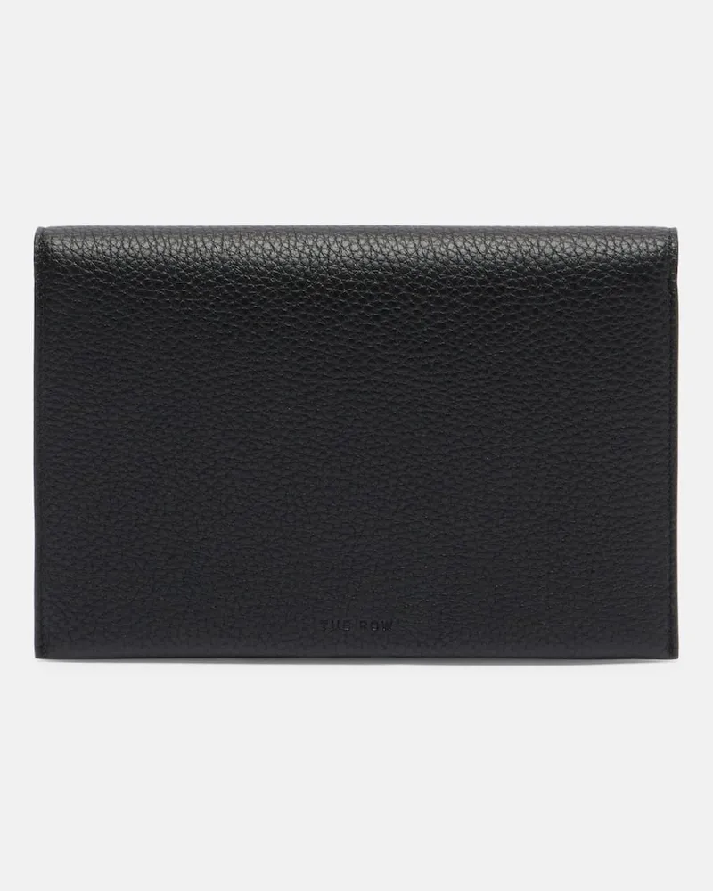 The Row Etui aus Leder Schwarz