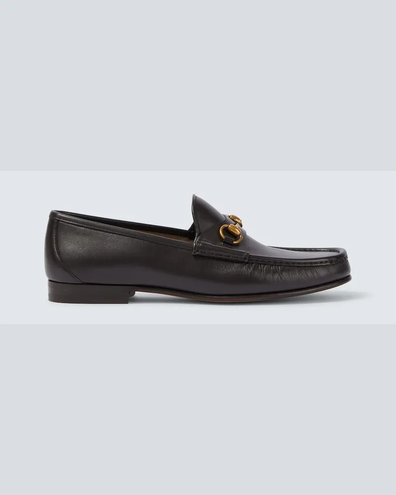 Gucci Loafers Horsebit 1953 aus Leder Braun