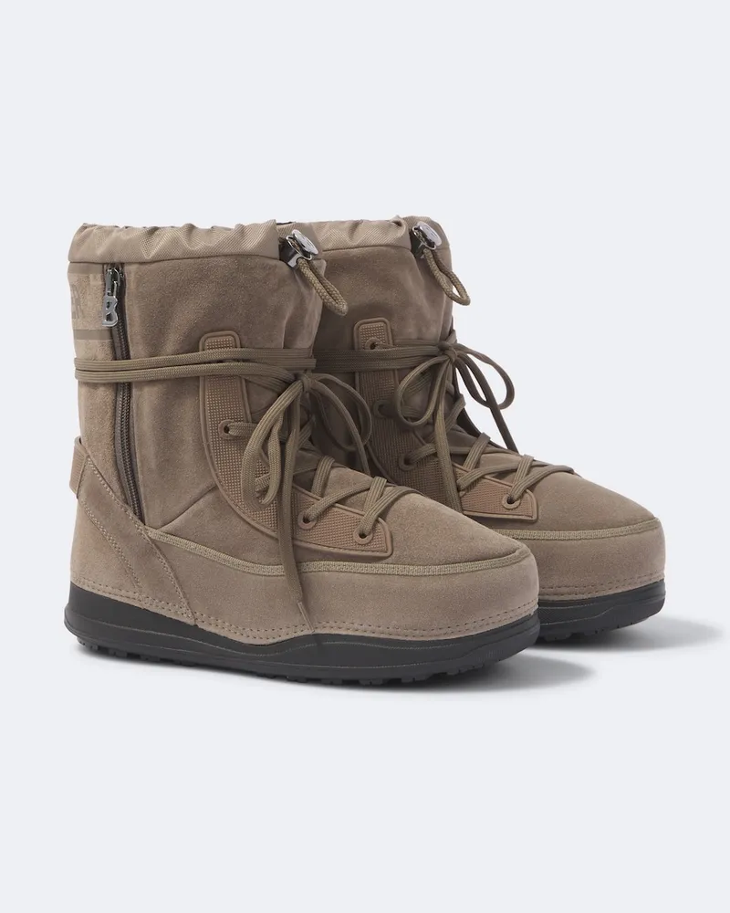 Bogner Schneestiefel Laax 8 B aus Veloursleder Beige